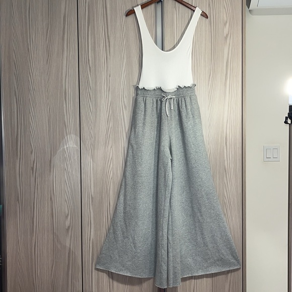 Urban Outfitters // out from under Jumpsuit ~ in White and Grey